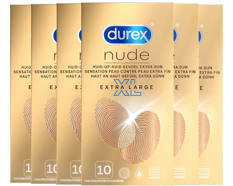 Durex Nude XL 60 Stuks Postcondooms Nl