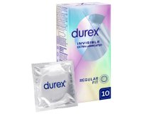 Durex Invisible Extra Lubricated 10 stuks