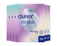 Durex Invisible Extra Lubricated 120 stuks